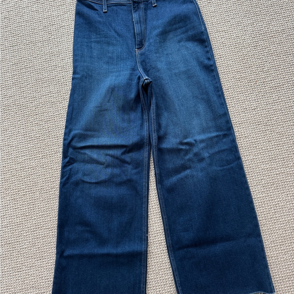 Classic Blue Women's Wide Leg Jeans